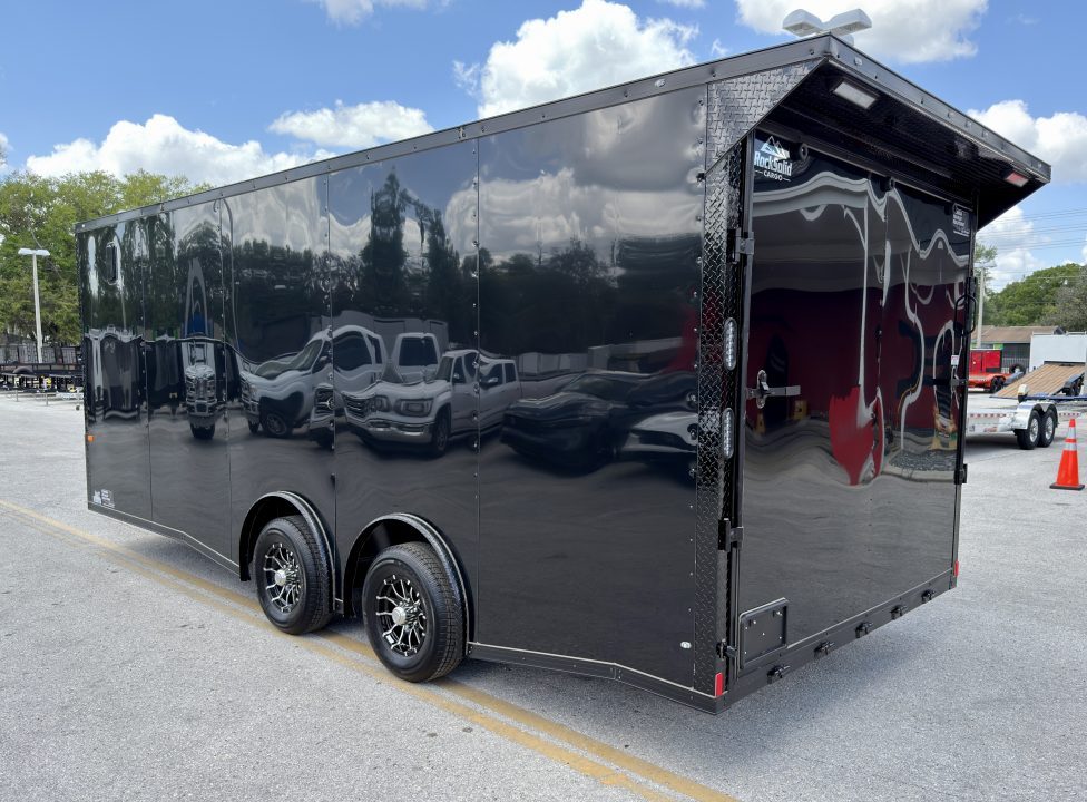 New 2026 Rock Solid Cargo 8.5x20 CH-5200LB Car Hauler/Cargo / Enclosed Trailer