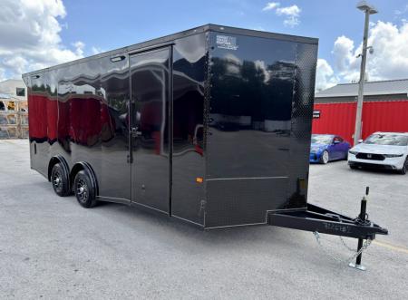 New 2026 Rock Solid Cargo 8.5x20 CH-5200LB Car Hauler/Cargo / Enclosed Trailer