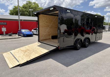 New 2026 Rock Solid Cargo 8.5x20 CH-5200LB Car Hauler/Cargo / Enclosed Trailer