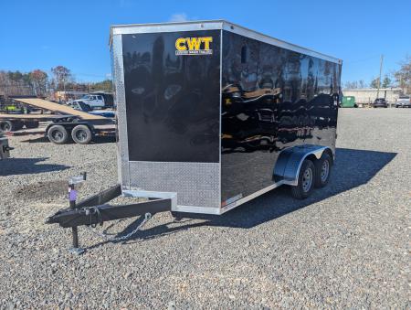 New 2026 Covered Wagon Trailers 7x14 Gold Series w/ Ramp Cargo / Enclosed Trailer