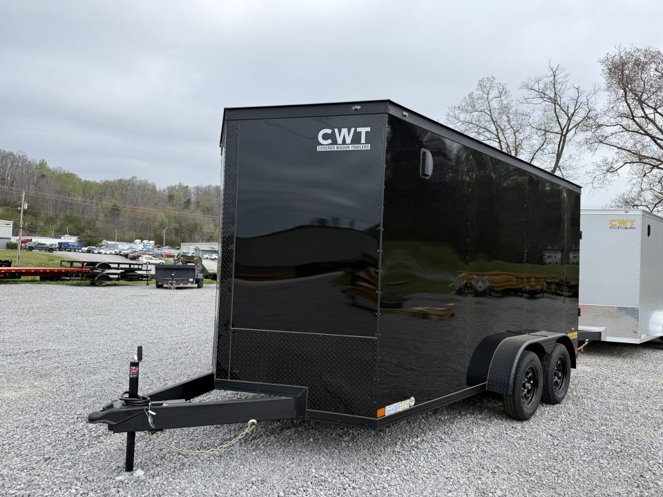 New 2026 Covered Wagon Trailers 7X14 TA2 B/O POLY 7' Cargo / Enclosed Trailer