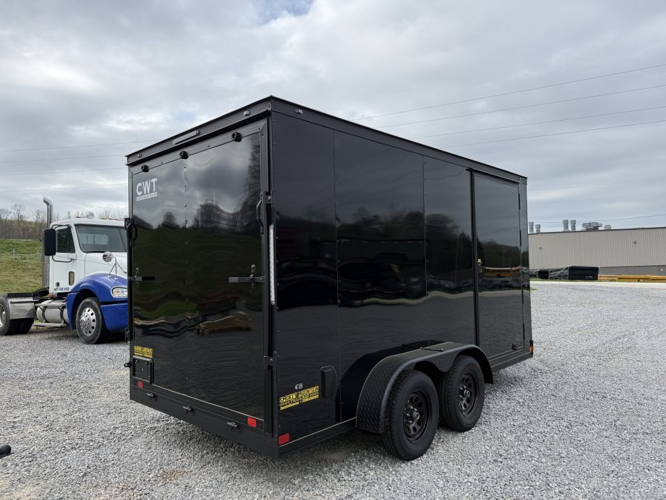 New 2026 Covered Wagon Trailers 7X14 TA2 B/O POLY 7' Cargo / Enclosed Trailer
