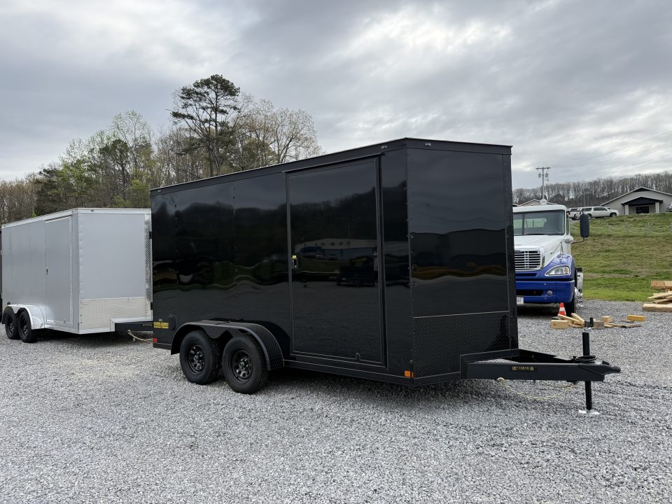 New 2026 Covered Wagon Trailers 7X14 TA2 B/O POLY 7' Cargo / Enclosed Trailer