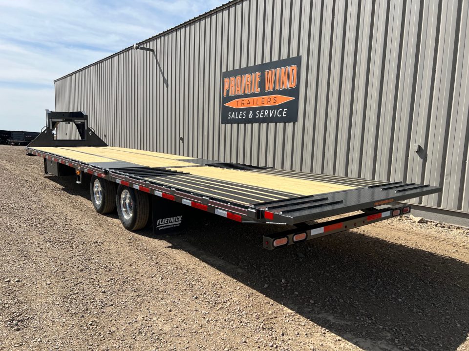 New 2026 Diamond C Trailers 35' FMAX212HDT Gooseneck Hydraulic Tail Flatbed Trailer