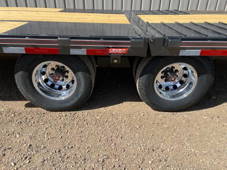 New 2026 Diamond C Trailers 35' FMAX212HDT Gooseneck Hydraulic Tail Flatbed Trailer