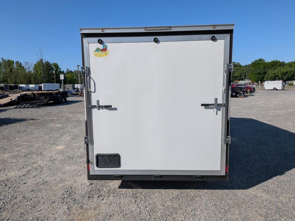 New 2026 Covered Wagon Trailers Covered Wagon 7x16 Gold Series w/ Ramp Concession