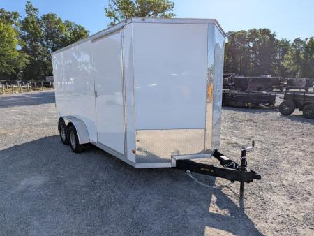 New 2026 Covered Wagon Trailers Covered Wagon 7x16 Gold Series w/ Ramp Concession