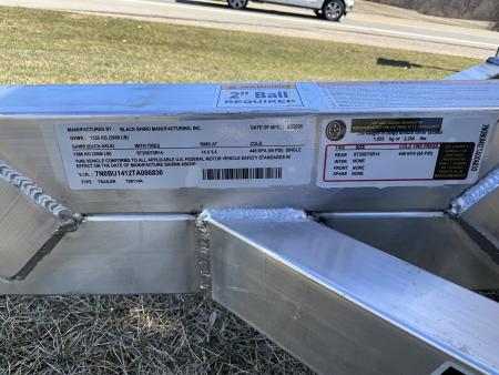 New 2026 Black Rhino TS8114A Tilt Trailer