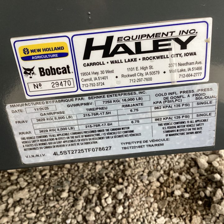 New 2026 B&B TBCT2216ET Tilt Trailer