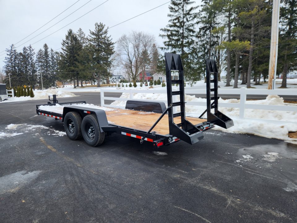 New 2026 BWISE EH14 82x20 14K Tandem Axle Equipment Trailer