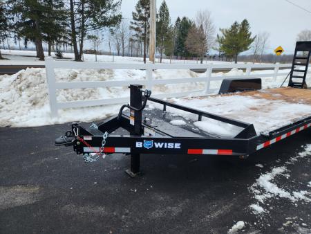 New 2026 BWISE EH14 82x20 14K Tandem Axle Equipment Trailer