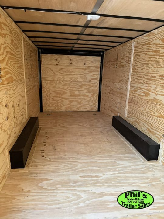 New 8.5X16 BLACKOUT PACKAGE ALUMINUM WHEELS Cargo / Enclosed Trailer