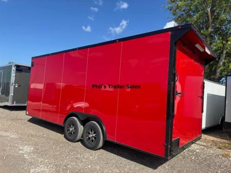 New 8.5X16 BLACKOUT PACKAGE ALUMINUM WHEELS Cargo / Enclosed Trailer