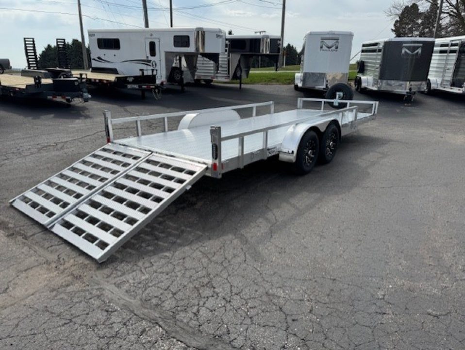 New 2026 Black Rhino LST720A-10 Utility Trailer