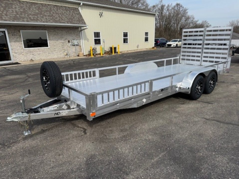 New 2026 Black Rhino LST720A-10 Utility Trailer