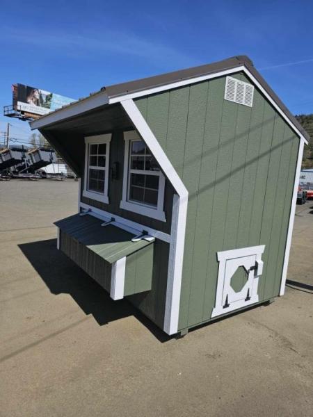 New CHICKEN COOP 2026 Old Hickory ANIMAL SHELTER BARN BUILDING SHED 6'X8'