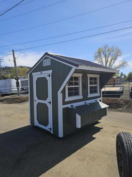New CHICKEN COOP 2026 Old Hickory ANIMAL SHELTER BARN BUILDING SHED 6'X8'