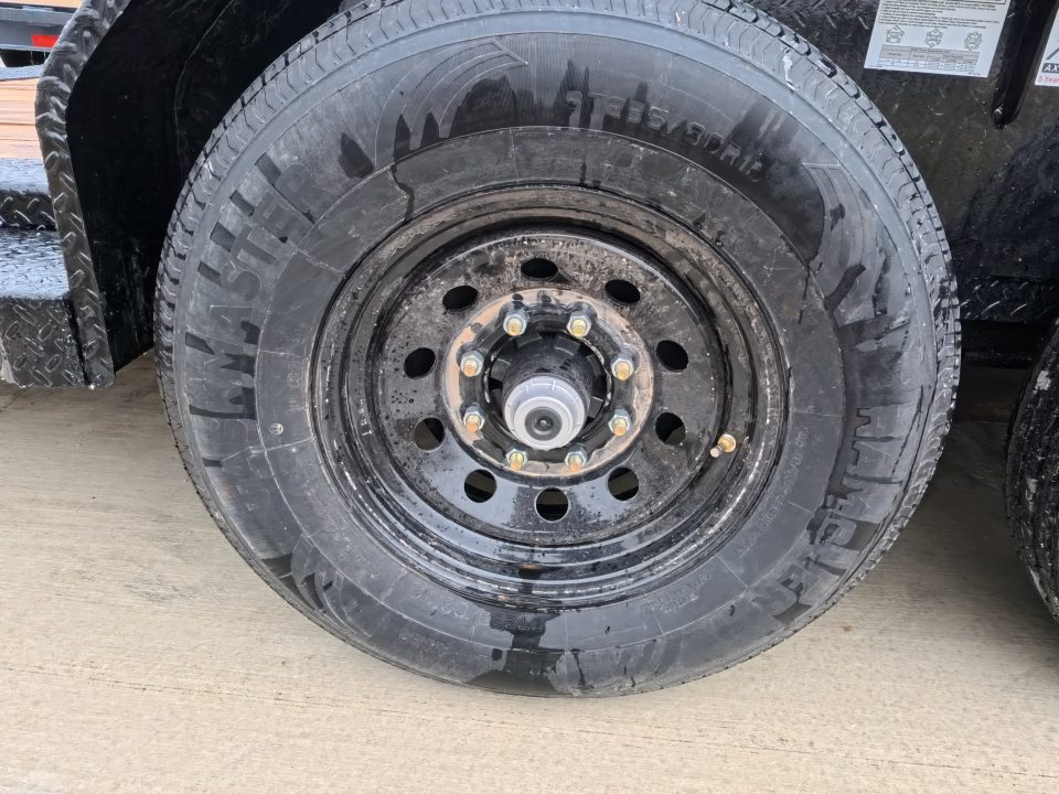 New 2026 Iron Bull 83 x 18 TLB Tilt Trailer with 2 -7,000 lb. Torsion Axles and 2 Elec. Brakes, 6" Channel Frame , 16' Tilt Deck and 2' Stationary - Black