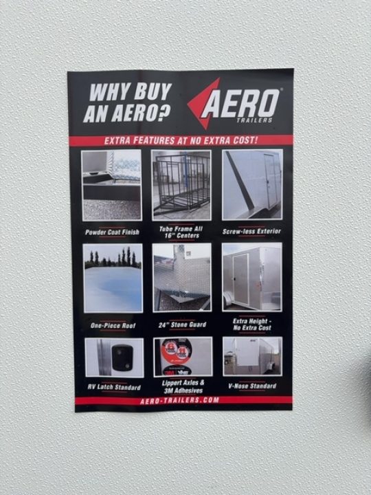 New 2026 AERO 7x18ta35 Cargo / Enclosed Trailer