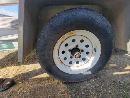 Used 2003 Aluma 7210 Utility Trailer