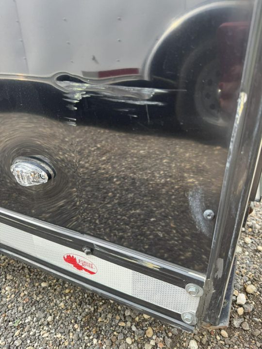 Used 2022 Continental Cargo 8.5X34 GREAT CONDITION USED RACE TRAILER BATHROOM PACKAGE Car / Racing Trailer