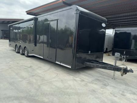 Used 2022 Continental Cargo 8.5X34 GREAT CONDITION USED RACE TRAILER BATHROOM PACKAGE Car / Racing Trailer