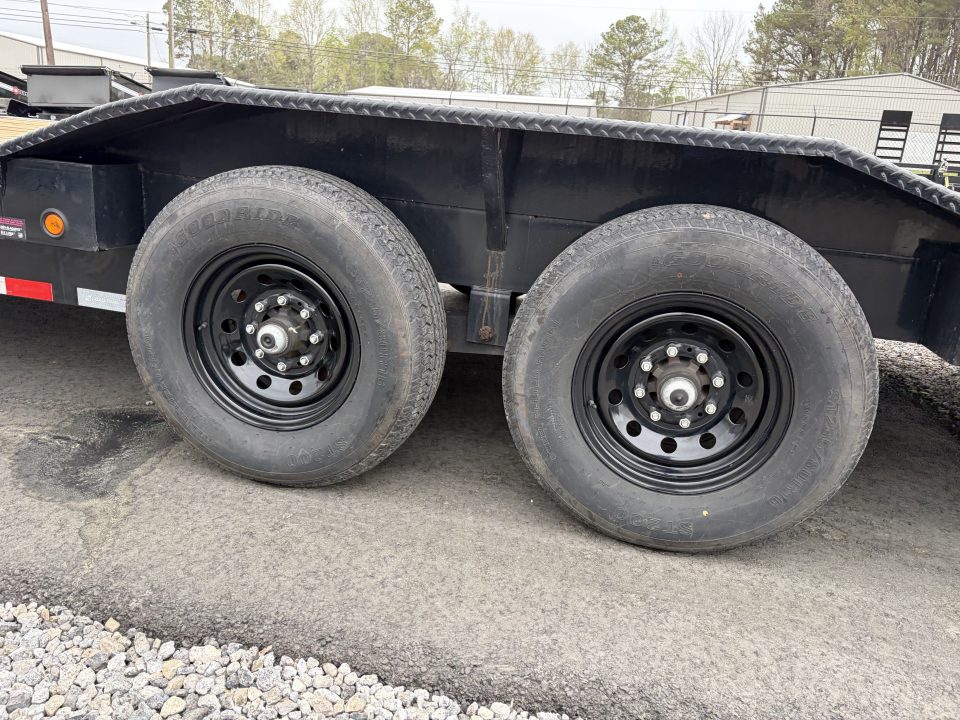 Used 2025 Load Trail 7x36 - 2 Car Hauler, Toolbox, Drop Down Jacks, 14K GVWR