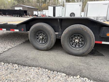 Used 2025 Load Trail 7x36 - 2 Car Hauler, Toolbox, Drop Down Jacks, 14K GVWR