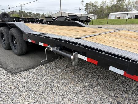 Used 2025 Load Trail 7x36 - 2 Car Hauler, Toolbox, Drop Down Jacks, 14K GVWR
