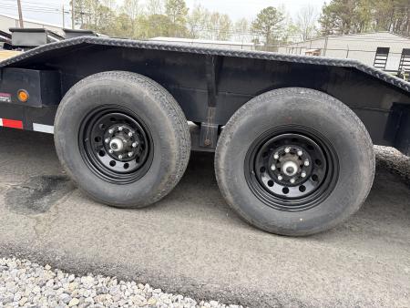 Used 2025 Load Trail 7x36 - 2 Car Hauler, Toolbox, Drop Down Jacks, 14K GVWR