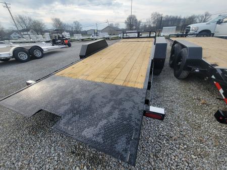 New 2026 CornPro 7x17+4 Tilt bed Equipment Trailer