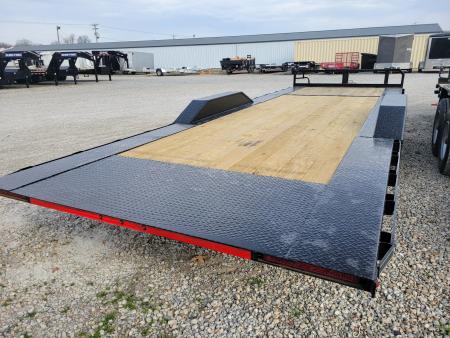 New 2026 CornPro 8.5x19+6 Full Width Tilt Bed Equipment Trailer