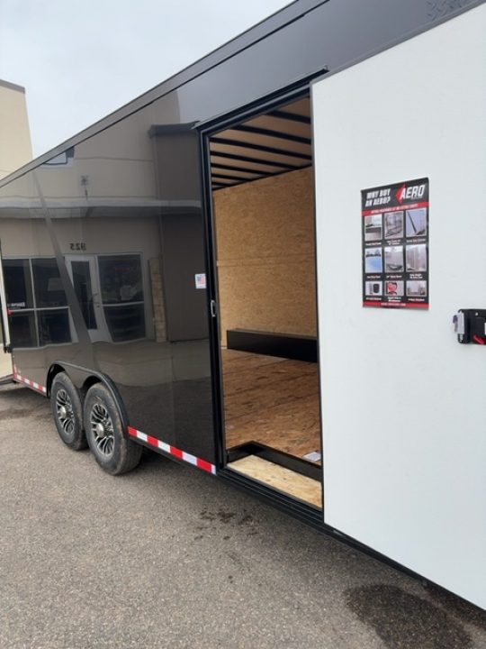 New 2026 AERO 8.5x18ta70 Cargo / Enclosed Trailer/Black Out