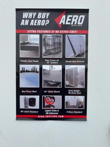 New 2026 AERO 8.5x18ta70 Cargo / Enclosed Trailer/Black Out