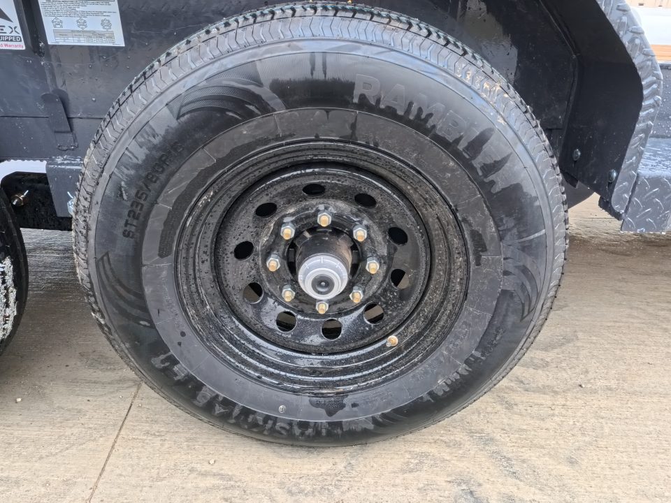 New 2026 Iron Bull 83 x 24 (21 +3) EWB Equipment Trailer with 14,000 lb. GVWR , Rampage Ramps - Ranch Gray