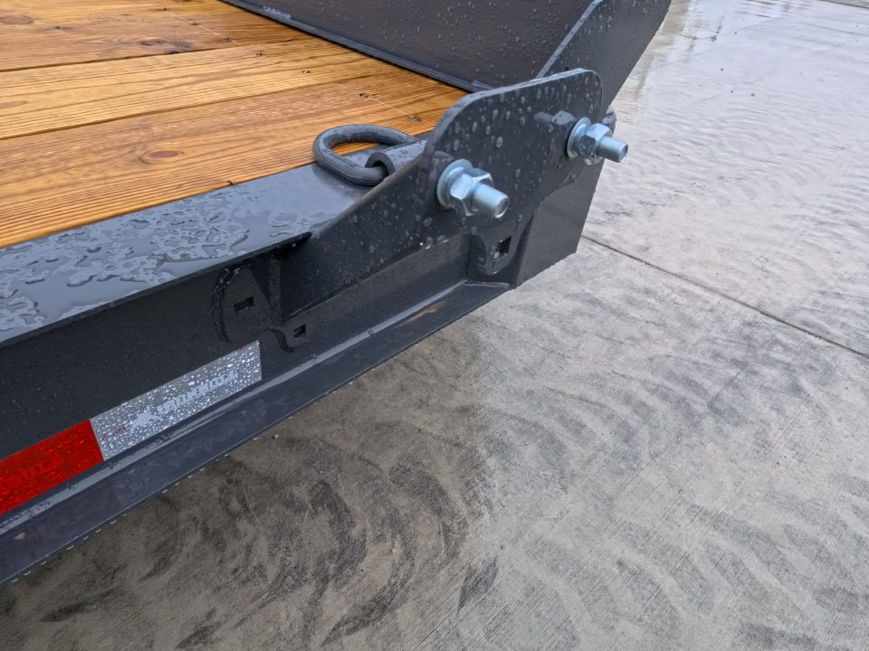 New 2026 Iron Bull 83 x 24 (21 +3) EWB Equipment Trailer with 14,000 lb. GVWR , Rampage Ramps - Ranch Gray