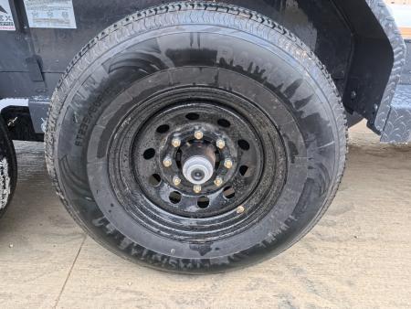 New 2026 Iron Bull 83 x 24 (21 +3) EWB Equipment Trailer with 14,000 lb. GVWR , Rampage Ramps - Ranch Gray