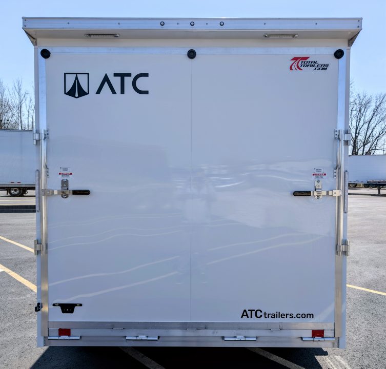 New ATC 7.5 x 16 Sto 400 Aluminum 7' Tall Aluminum Cargo / Enclosed Trailer