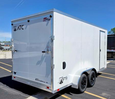 New 7 x 16 Sto 400 Aluminum 7' Tall Aluminum Cargo / Enclosed Trailer