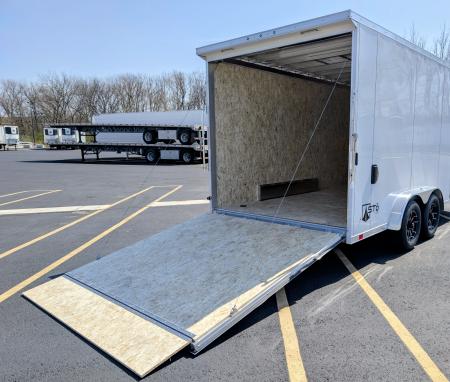 New ATC 7.5 x 16 Sto 400 Aluminum 7' Tall Aluminum Cargo / Enclosed Trailer