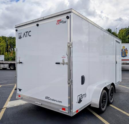 New 7 x 16 Sto 400 Aluminum 7' Tall Aluminum Cargo / Enclosed Trailer