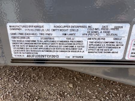 New 2026 Diamond C Trailers 20' GTU Venture UTV Utility Trailer