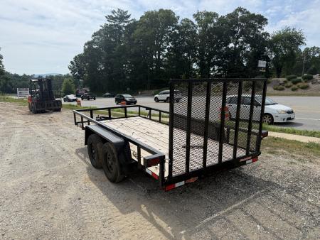 New 2026 Down 2 Earth Trailers DTE7614UT35B Utility Trailer / 76  X 14 / TUBE RAIL / SEALED LIGHTS