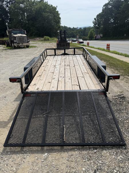 New 2026 Down 2 Earth Trailers DTE7614UT35B Utility Trailer / 76" X 14 / TUBE RAIL / SEALED LIGHTS