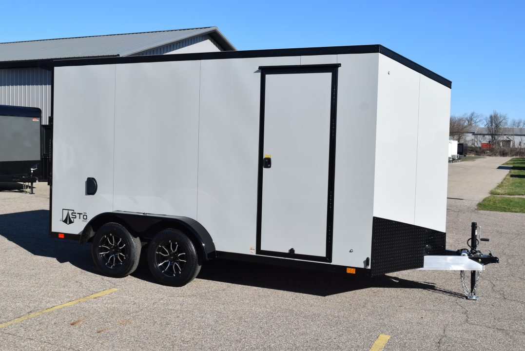 New ATC 7x14 STO 400 ALUMINUM CARGO TRAILER