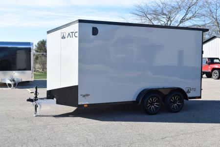 New ATC 7x14 STO 400 ALUMINUM CARGO TRAILER