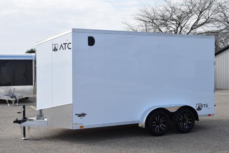 New ATC 7x14 STO 400 ALUMINUM CARGO TRAILER