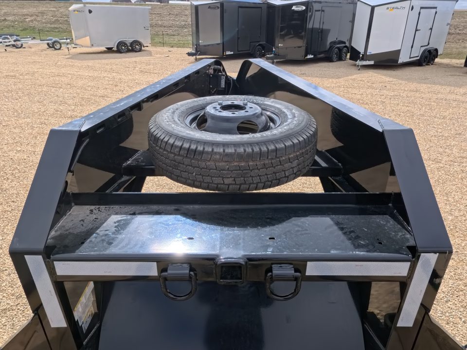 New 2026 Iron Bull 102 x 25 (20 +5) FLG Gooseneck Deckover with 25,900 lb. GVWR, Engineered Neck and Matching Spare