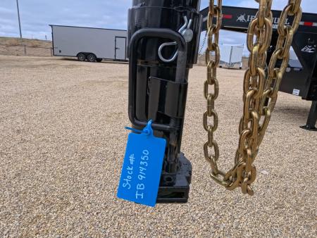 New 2026 Iron Bull 102 x 25 (20 +5) FLG Gooseneck Deckover with 25,900 lb. GVWR, Engineered Neck and Matching Spare