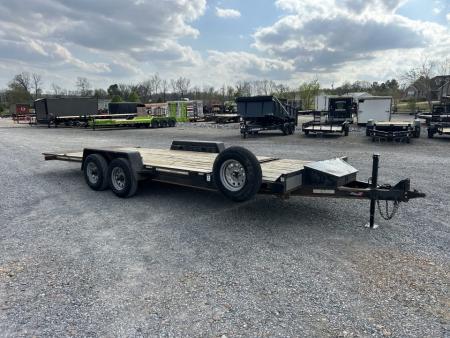 Used 2018 Heartland 83"X20' 10K GVWR Tilt Trailer